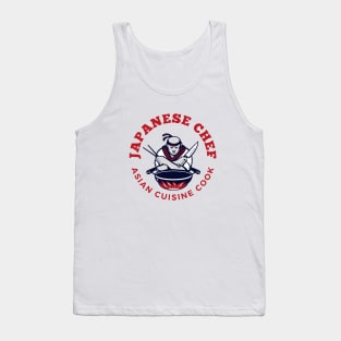 The Japanese chef asian cuisine design Tank Top